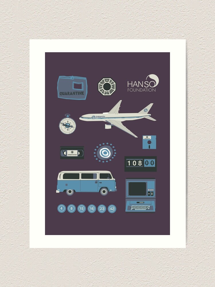 Alternate view of Lost blue Art Print