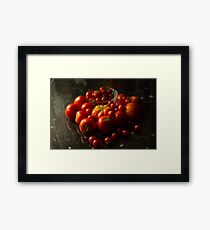 Fresh Tomatoes Framed Print