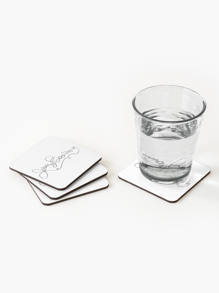 Alternate view of The Good Place® - Jeremy Bearimy Timeline Coasters (Set of 4)