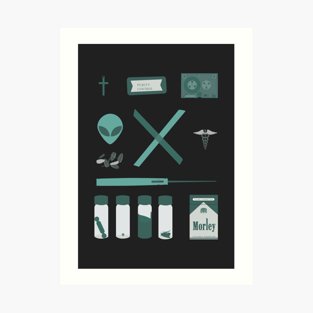 X-Files Art Print