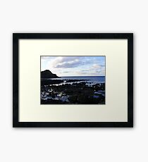 The Giant's Causeway - eatly evening Framed Print