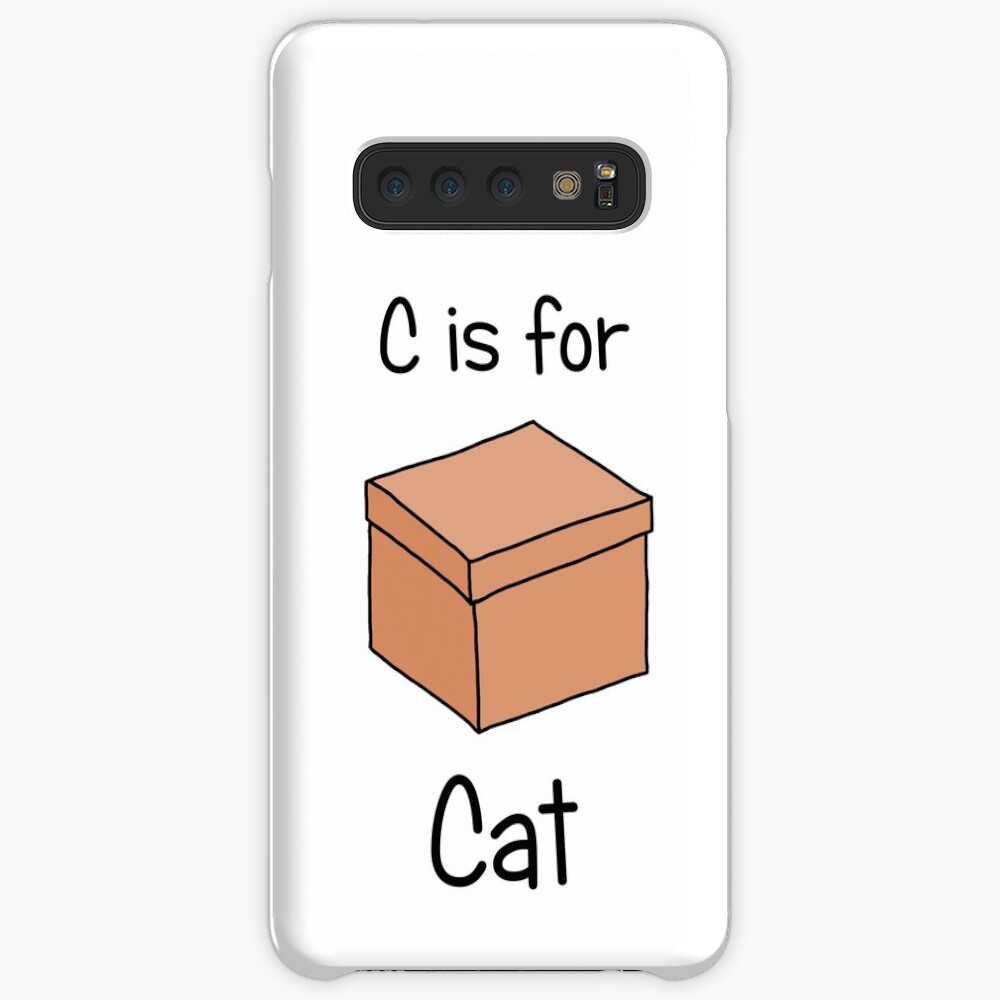 C is for Cat Case & Skin for Samsung Galaxy