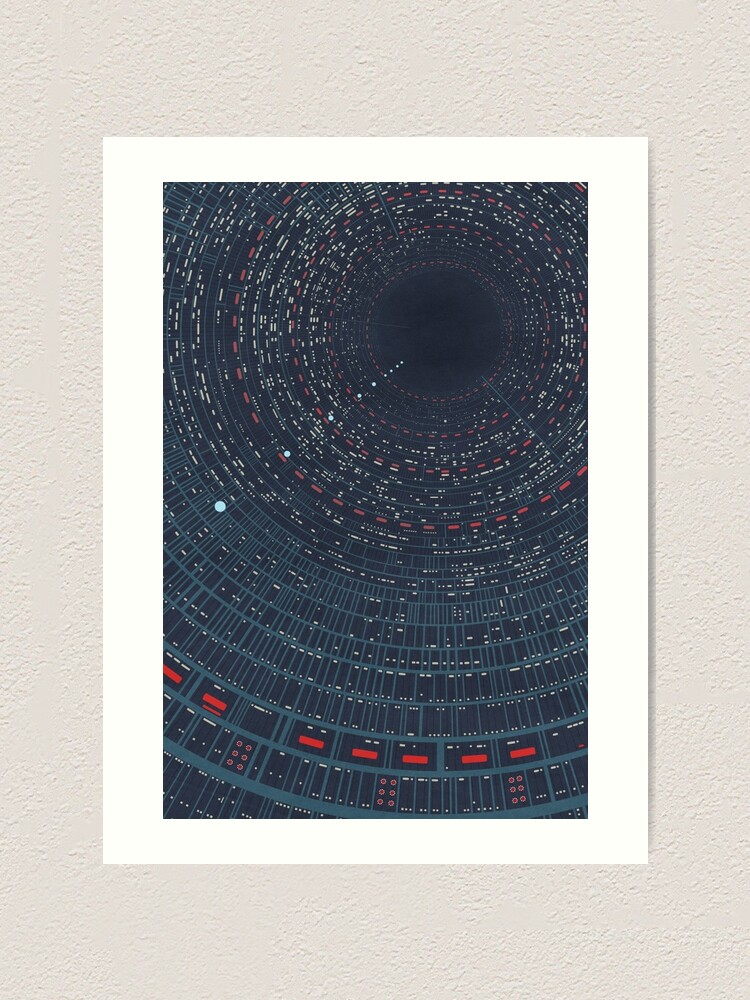 Alternate view of Cloud City airshaft Art Print