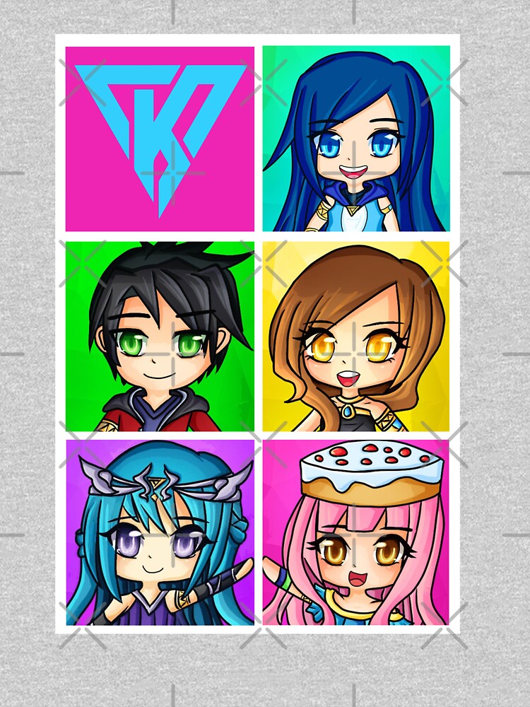 Funneh and the Krew - Anime Style by TheBeatlesArt