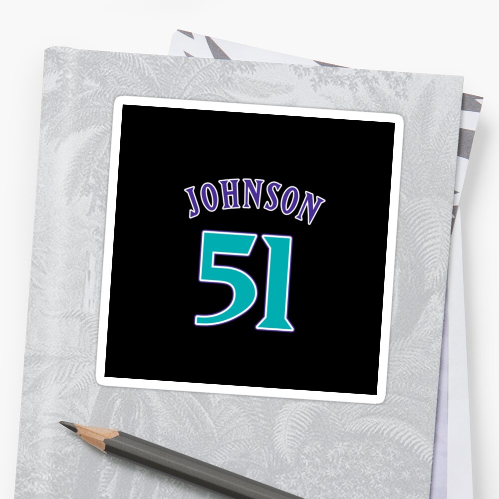 randy johnson diamondbacks throwback jersey