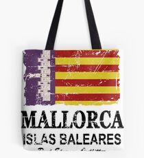 Majorca Flag - Vintage Look Tote Bag