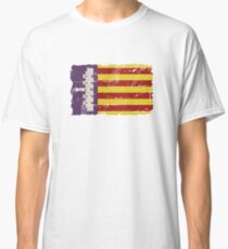 Majorca Flag - Vintage Look Classic T-Shirt
