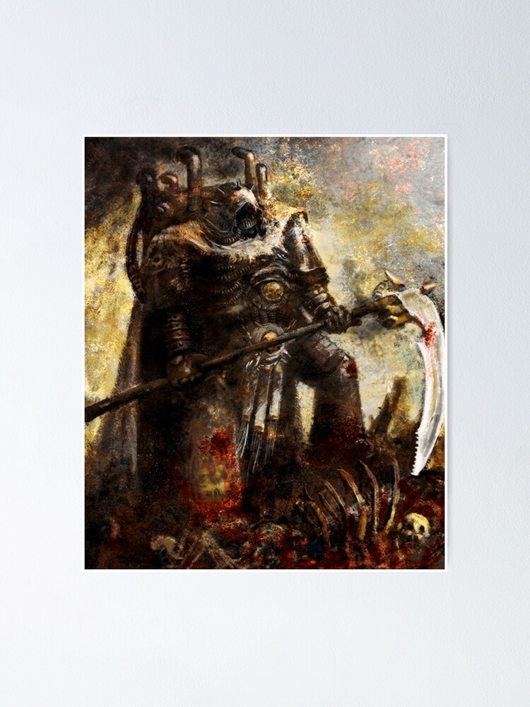 Alternate view of Death Guard - Plague Marines - Mortarion Poster