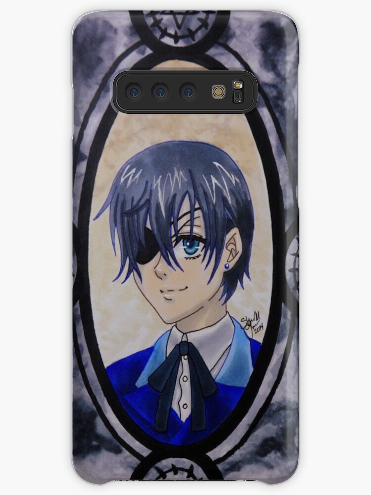Black Butler Ciel Case Skin For Samsung Galaxy By Azrial Shion