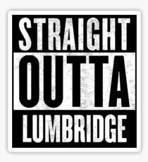 Straight Outta Lumbridge Sticker