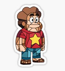 Stained Glass Steven Sticker