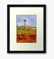 Wind mill Framed Print