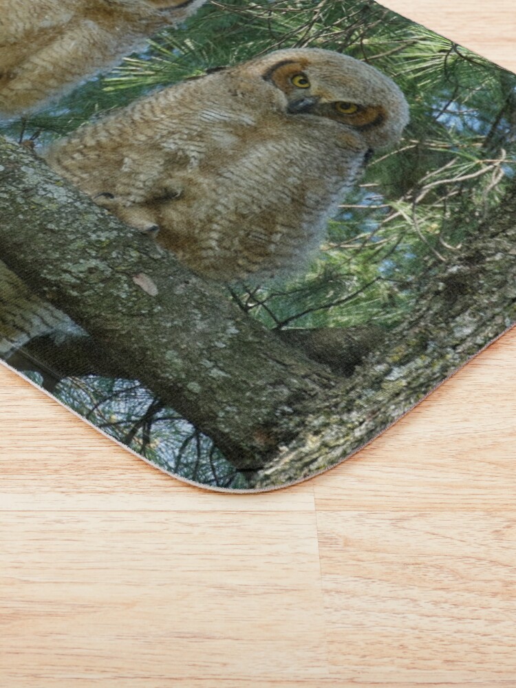 Alternate view of Double Trouble (Amazing video in description) Bath Mat