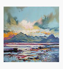 Cuillins from Elgol Photographic Print