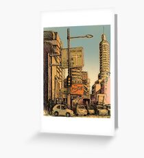 William Street, Kings Cross Greeting Card