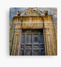 Volterra Door, 1583 Canvas Print