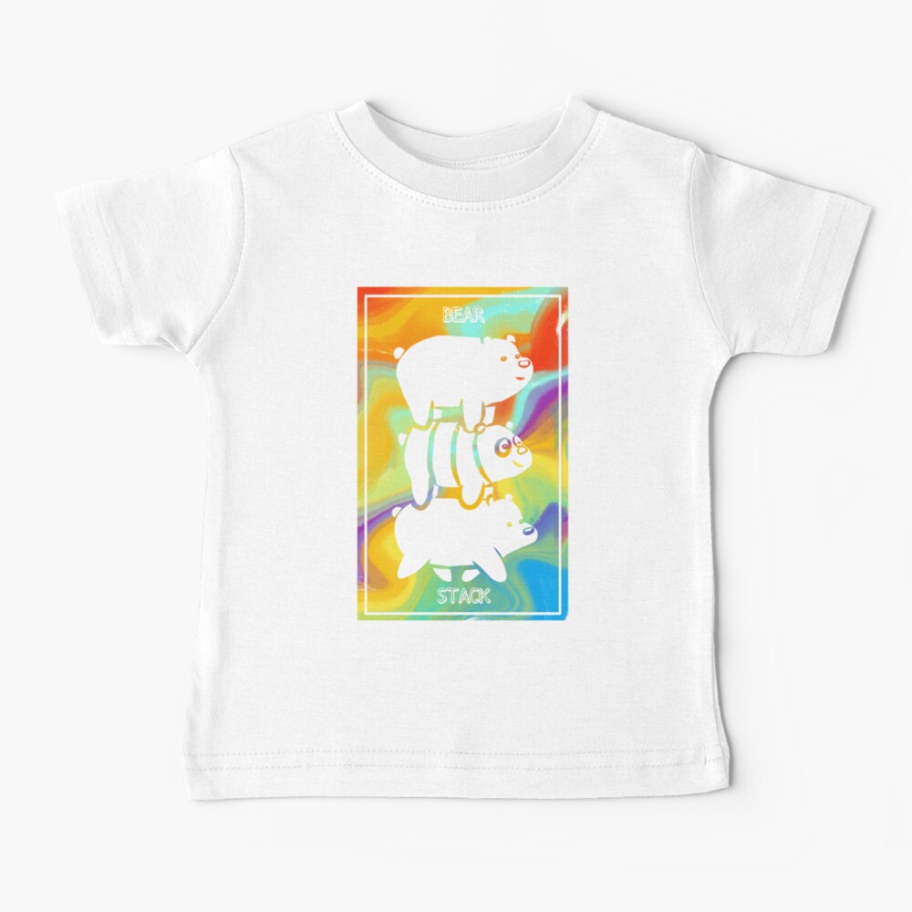 Bear Stack | We Bare Bears Baby T-Shirt