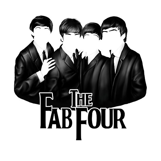 "The Fab Four" Poster by Kameyami Redbubble