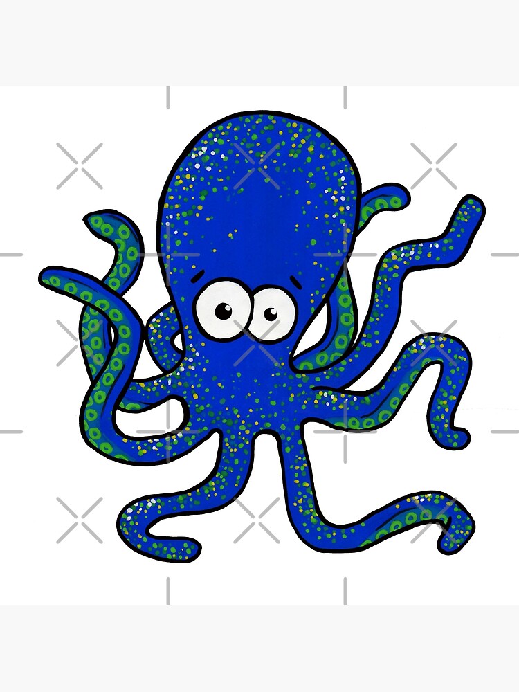 Squiggles the Octopus by AdrienneBody