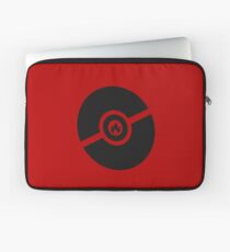 Pokemon Pokeball Fire Laptop Sleeve