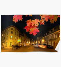 Quebec streets Poster