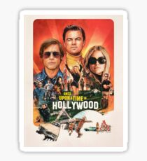 Pegatina Érase una vez ... en Hollywood