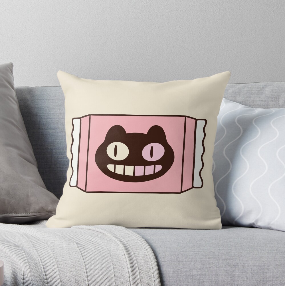 Cookie Cat from Steven Universe Throw Pillow