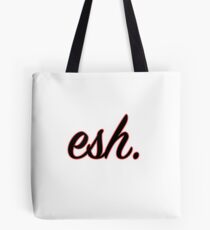 Esh (Feuer auf Hebräisch) Grafik Tasche