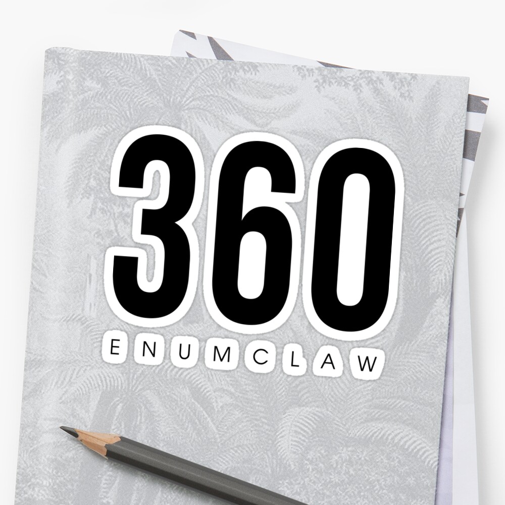 "Enumclaw, WA- 360 Area Code" Sticker by CartoCreative | Redbubble