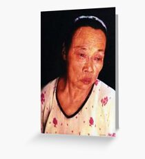 Society's Victim Greeting Card