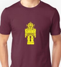 Retro robot geek funny nerd Unisex T-Shirt