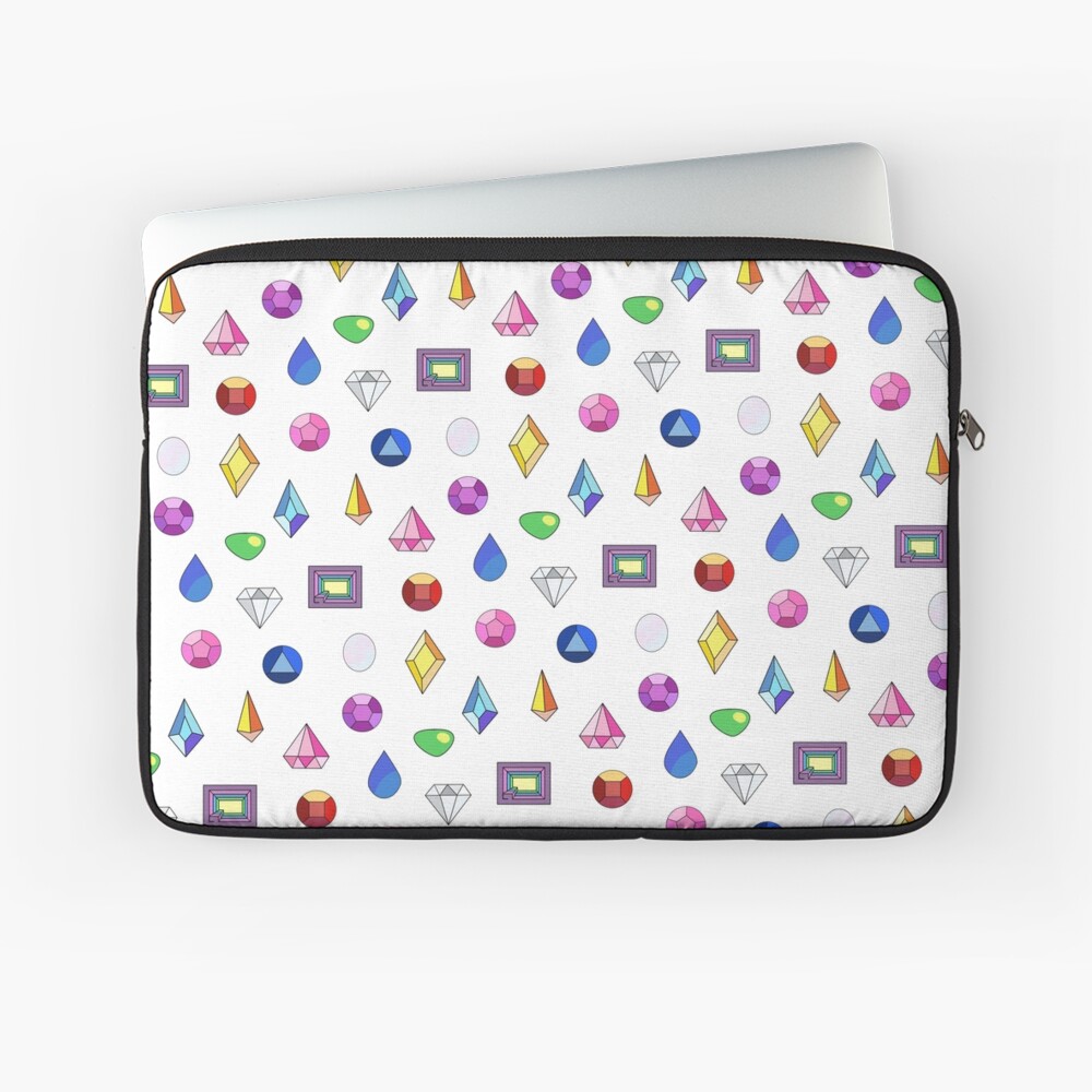 Steven Universe Gems - Repeating Pattern Laptop Sleeve