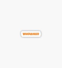 Whataburger Sticker