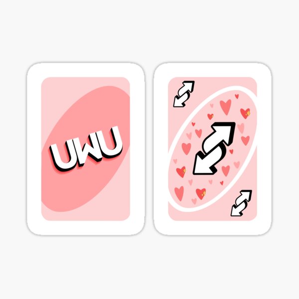 Uno Stickers Redbubble - reverse uno card roblox uno game