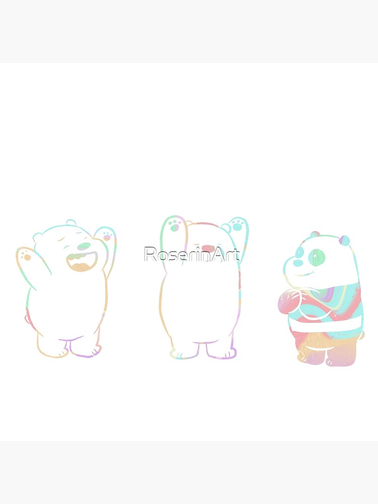Baby We Bare Bears by RoserinArt