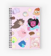 GEM STICKERS TOO Spiral Notebook