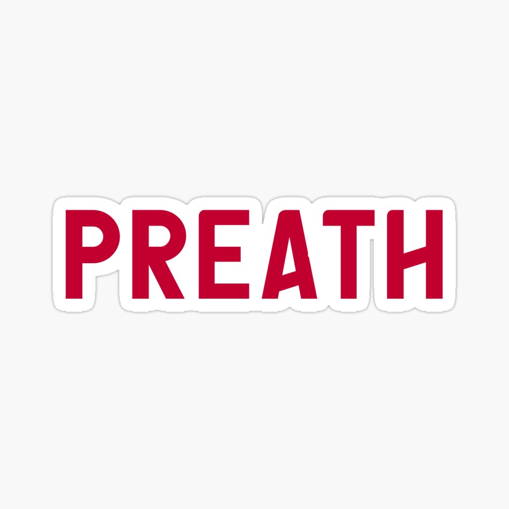 PREATH Sticker