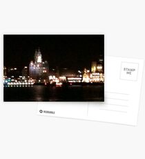 Liverpool in blurr Postcards