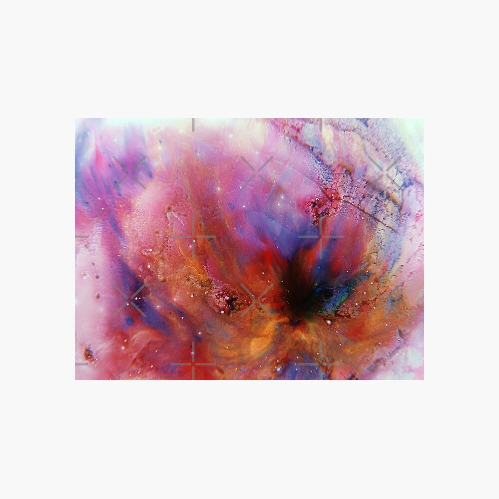 Abstract Marble Multicolor Pattern — Notebook