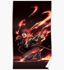 Demon Slayer Tanjiro Posters | Redbubble