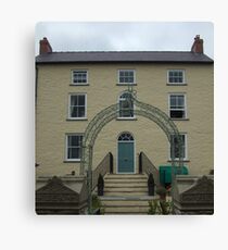 Looking through the Arch Canvas Print