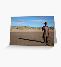 Gormley Statue... Greeting Card