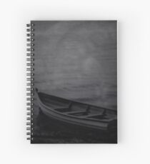 The Haunted Rowboat Spiral Notebook