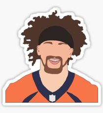 PHILLIP LINDSAY #30 Denver Broncos Sticker