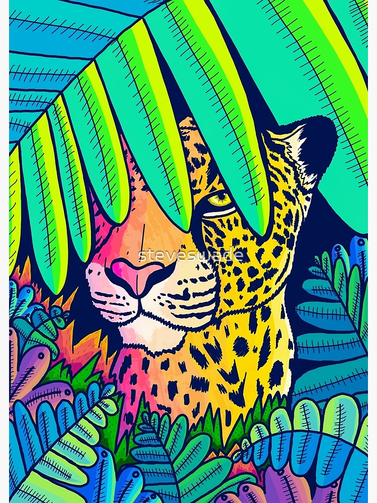 Jungle leopard by steveswade