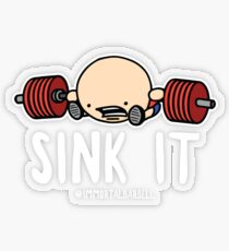 Sink It Transparent Sticker