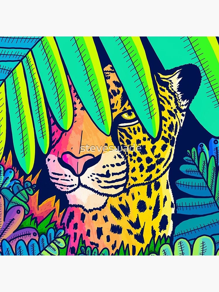 Jungle leopard by steveswade