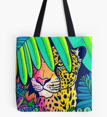 Jungle leopard Tote Bag