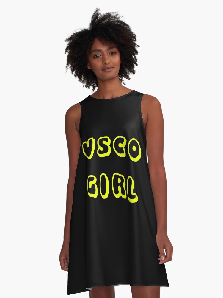 \u0027Vsco girl\u0027 A,Line Dress by Digital ArtJunkie