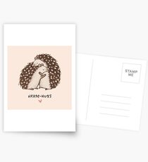 Hedge-hugs Postcards